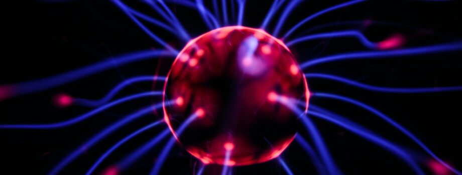 plasma ball digital wallpaper