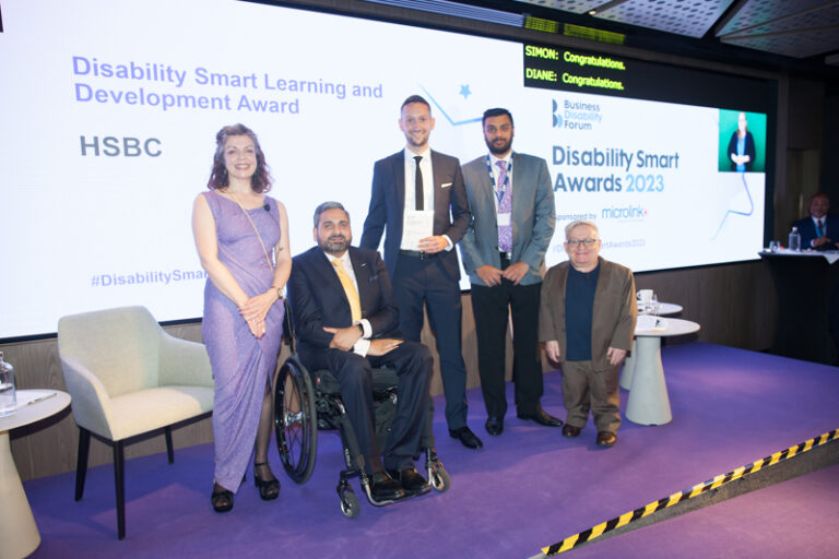 Disability Smart Learning and Development Award Business Disability Forum